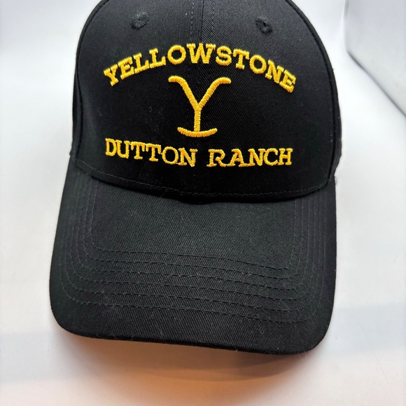 Yellowstone Dutton Ranch Embroidered Logo Adjustable Baseball Hat - Picture 9 of 15